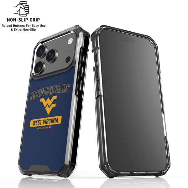 West Virginia University Mountaineers Logo iPhone 17 Pro MagSafe Case