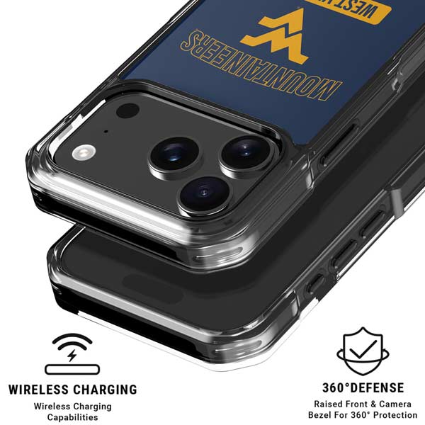 West Virginia University Mountaineers Logo iPhone 17 Pro Max MagSafe Case