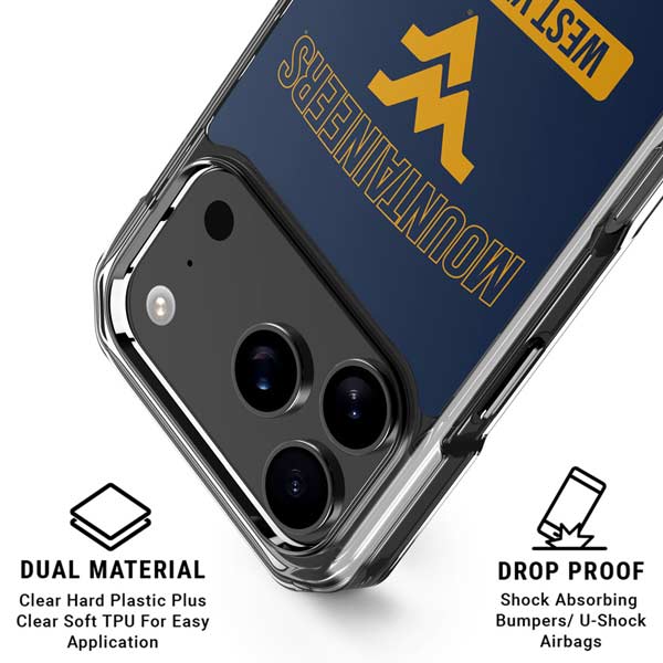 West Virginia University Mountaineers Logo iPhone 17 Pro Max MagSafe Case