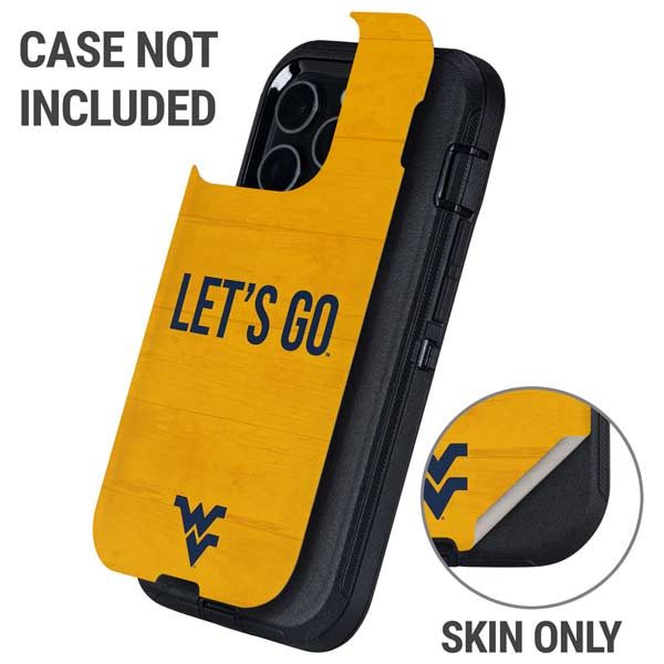 West Virginia University Mountaineers Otterbox Defender iPhone Skin