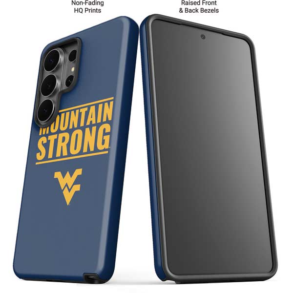 West Virginia University Yellow Galaxy S26 Ultra Impact Case