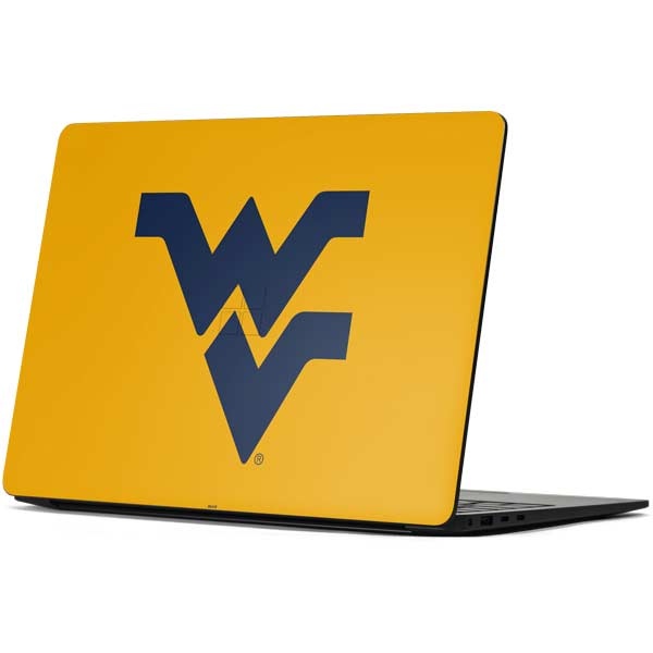 West Virginia University Yellow Background Surface Laptop 7 13.8in Skin