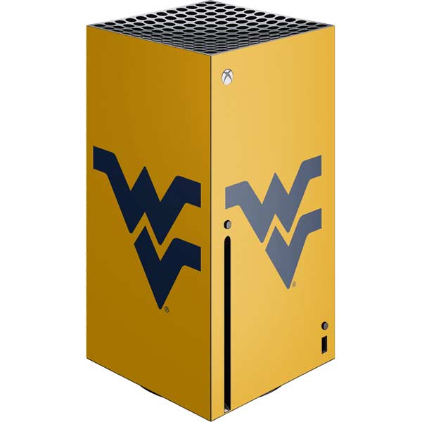 West Virginia University Yellow Background Xbox Series X Skins