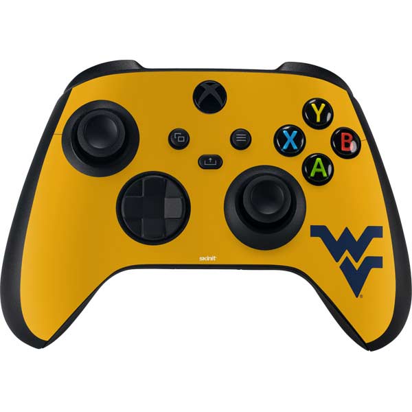 West Virginia University Yellow Background Xbox Series X Skins