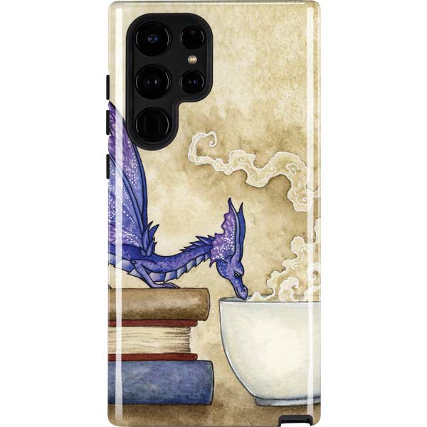 Whats in Here Coffee Dragon by Amy Brown Galaxy Cases