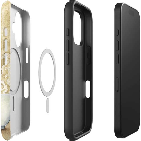 Whats in Here Coffee Dragon by Amy Brown iPhone 16 Magsafe Impact Case