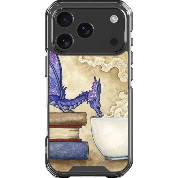 Whats in Here Coffee Dragon by Amy Brown iPhone 17 Pro Clear Case