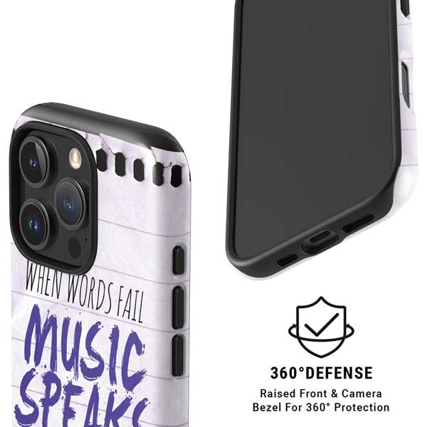 When Words Fail Music Speaks iPhone 16 Pro Magsafe Impact Case