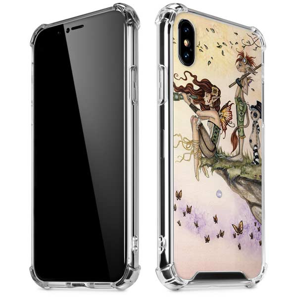 Where The Wind Takes You by Amy Brown iPhone X/XS Clear Case