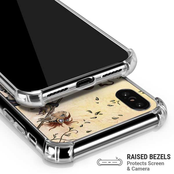 Where The Wind Takes You by Amy Brown iPhone X/XS Clear Case