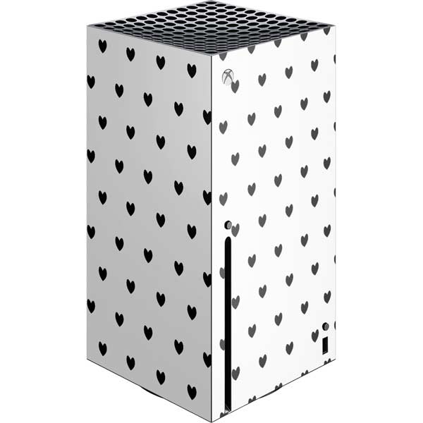 White and Black Hearts Xbox Series X Skins