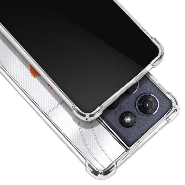 Clemson University White Jersey Moto G 5G (2025) Clear Case