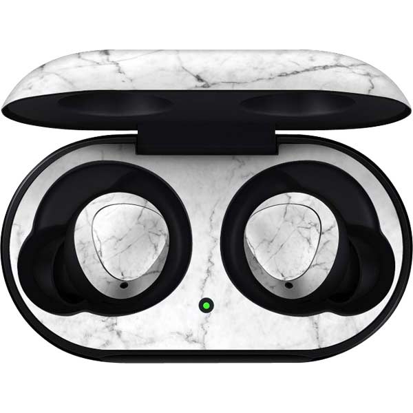 White Marble Galaxy Buds Skin