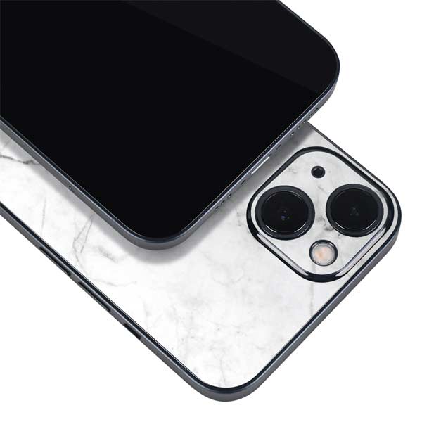 White Marble iPhone 15 Skin