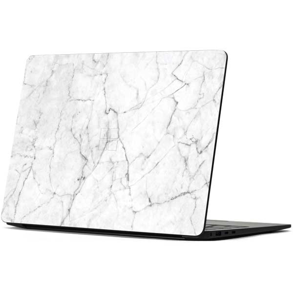 White Marble Surface Laptop 7 15in Skin