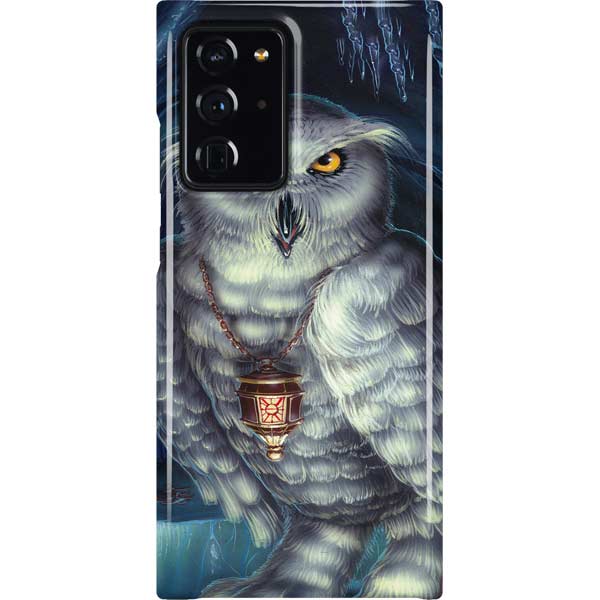 White Owl by Ed Beard Jr Galaxy Cases