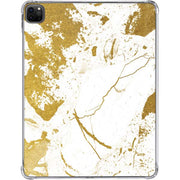 White Scattered Marble iPad Pro 11in (2024) Clear Case