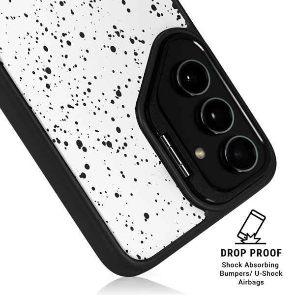 White Speckle Galaxy S26 Ultra Kickstand Case