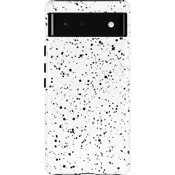 White Speckle Pixel Cases