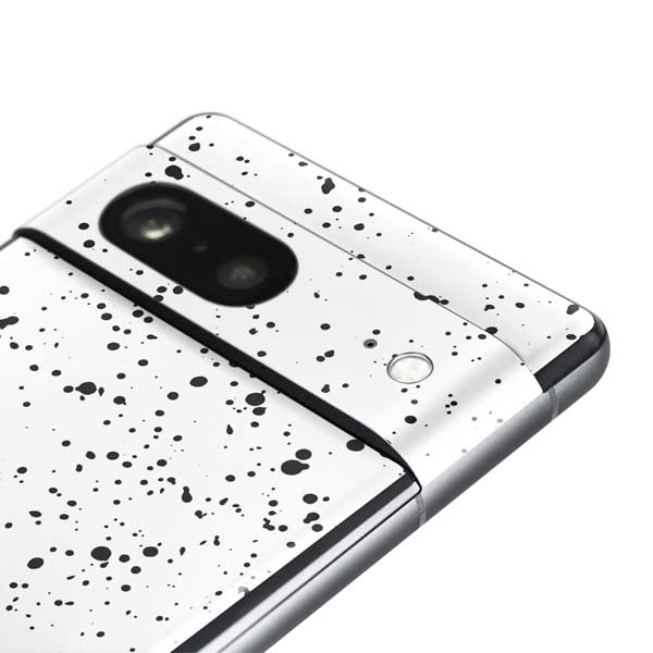 White Speckle Pixel Skins