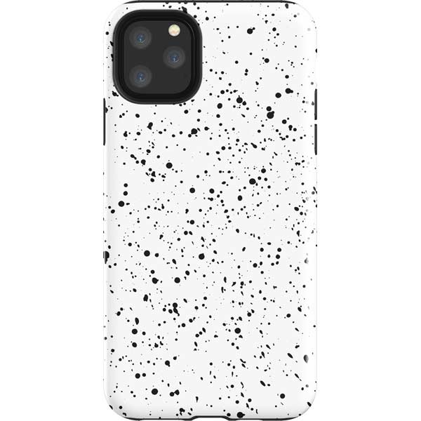 White Speckle iPhone Cases