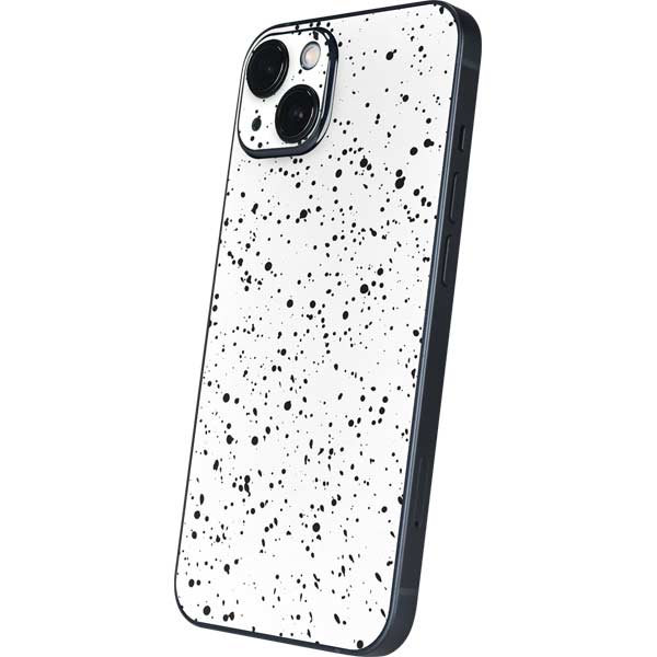 White Speckle iPhone Skins