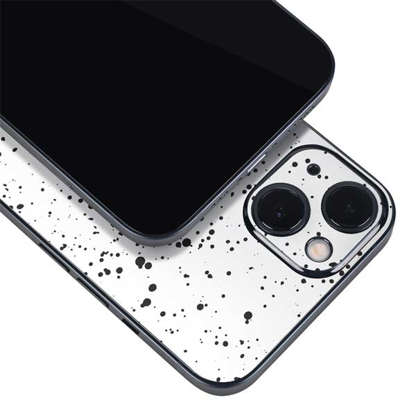 White Speckle iPhone Skins
