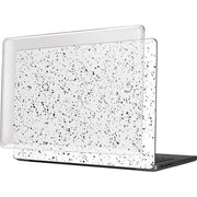 White Speckle MacBook Pro 14in (2021-24) Case plus Skin