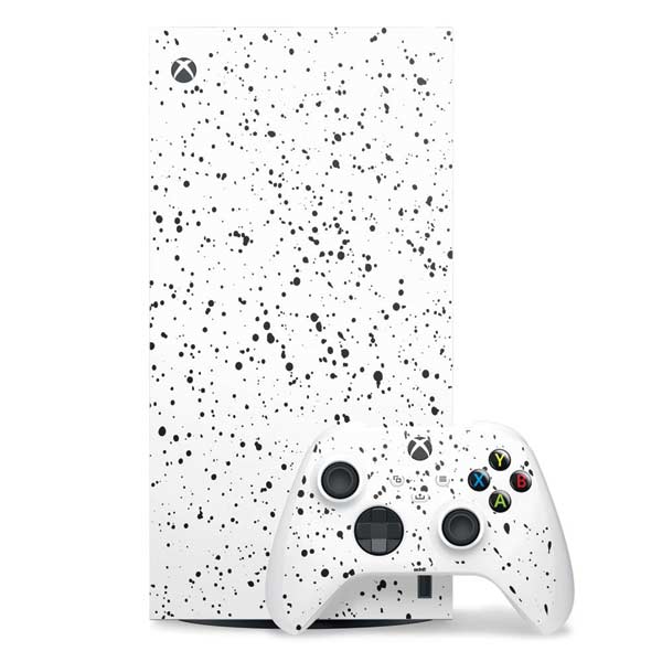 White Speckle Xbox Series X Skins