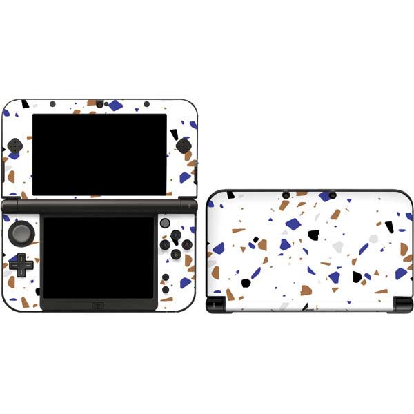 White Terrazzo Nintendo Skins