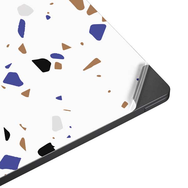 White Terrazzo Surface Laptop 7 15in Skin