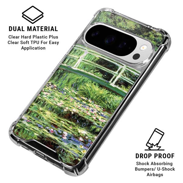 White Waterlilies, 1899 by Monet Google Pixel 10 Pro Clear Case