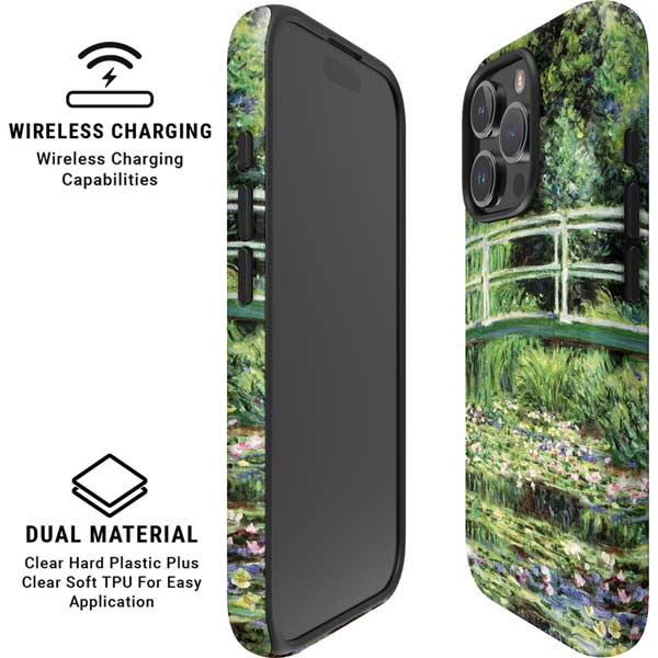 White Waterlilies, 1899 by Monet iPhone 16 Pro Magsafe Impact Case