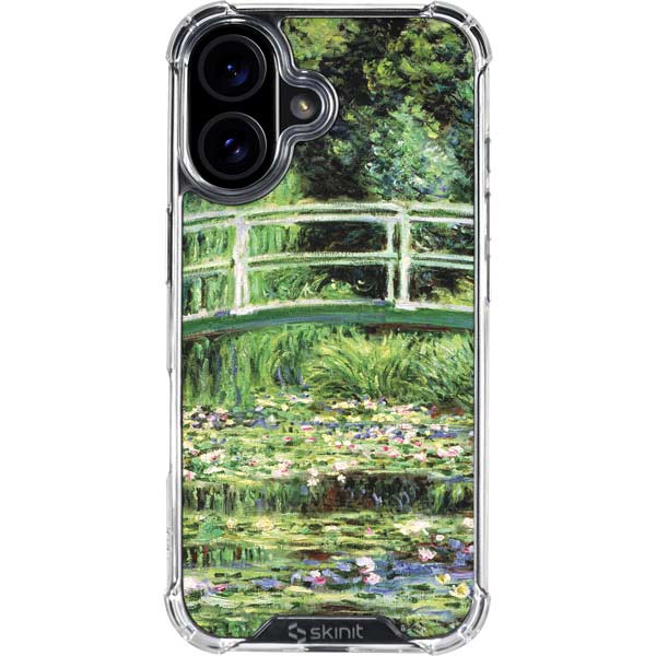 White Waterlilies, 1899 by Monet iPhone 17 Clear Case
