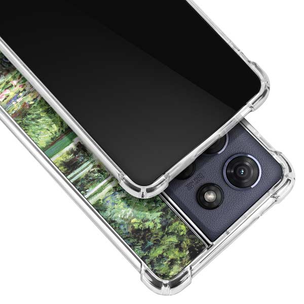 White Waterlilies, 1899 by Monet Moto G 5G (2025) Clear Case
