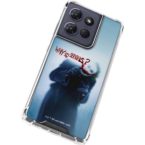 The Dark Knight Why So Serious Moto G Power 5G (2025) Clear Case