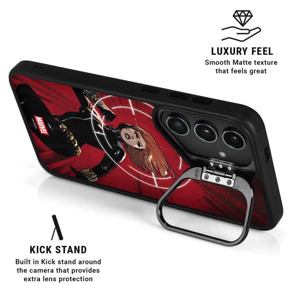 Marvel Black Widow Widowmaker Galaxy S26 Ultra Kickstand Case