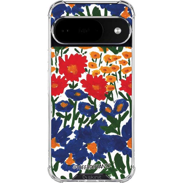 Bouffants and Broken Hearts Wild Garden 4 Google Pixel 10 Clear Case