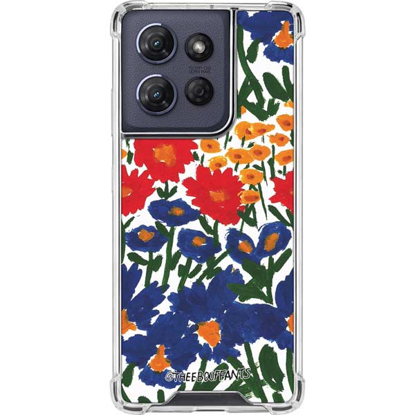 Bouffants and Broken Hearts Wild Garden 4 Moto G Power 5G (2025) Clear Case
