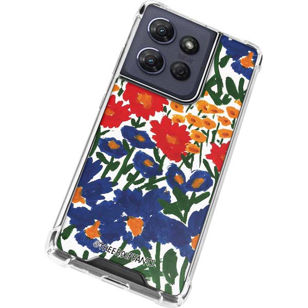Bouffants and Broken Hearts Wild Garden 4 Moto G Power 5G (2025) Clear Case