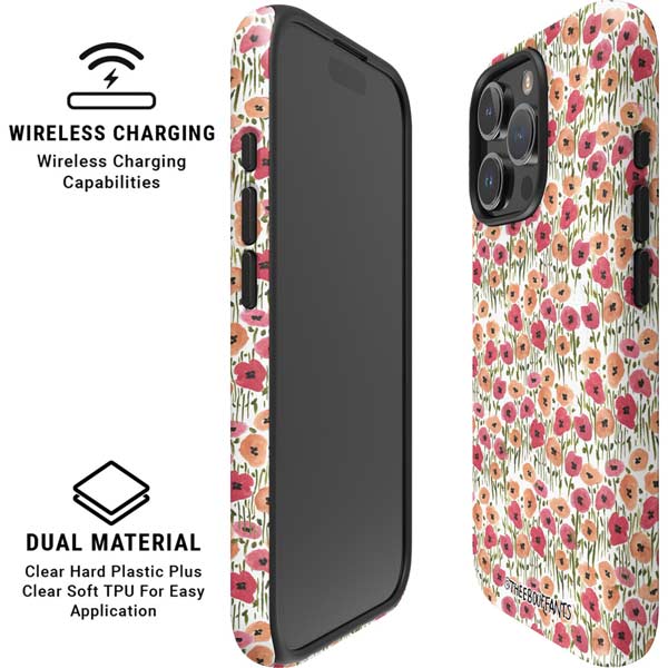 Bouffants and Broken Hearts Wild Garden iPhone 16 Pro Magsafe Impact Case