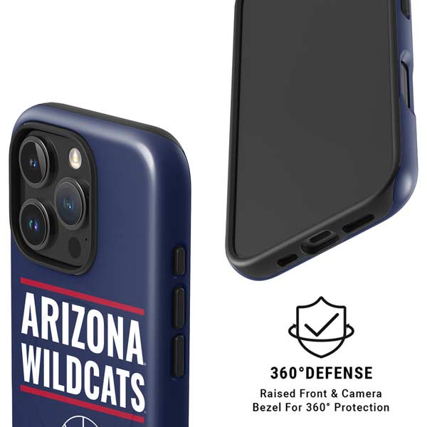 University of Arizona Wildcats Basketball Mark iPhone 16 Pro Magsafe Impact Case