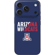 University of Arizona Wildcats Logo Split Blue iPhone 17 Pro Max Skin