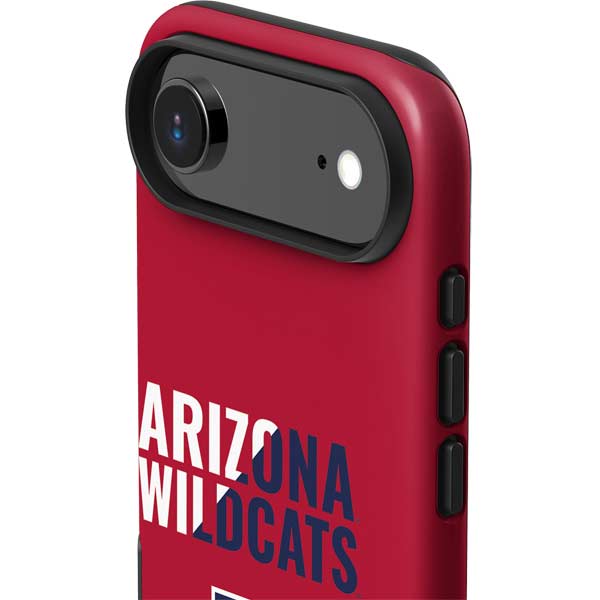 University of Arizona Wildcats Logo Split Red iPhone 17 Air Impact Case
