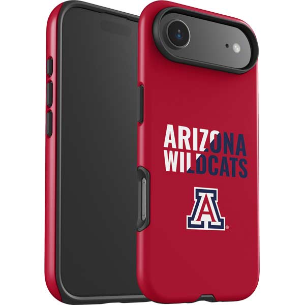 University of Arizona Wildcats Logo Split Red iPhone 17 Air Impact Case
