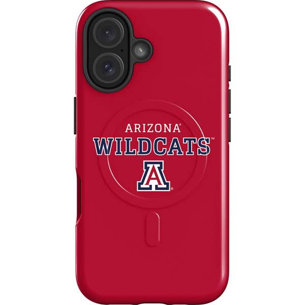 University of Arizona Wildcats Red iPhone 16 Plus Magsafe Impact Case