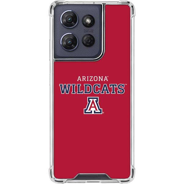 University of Arizona Wildcats Red Moto G 5G (2025) Clear Case