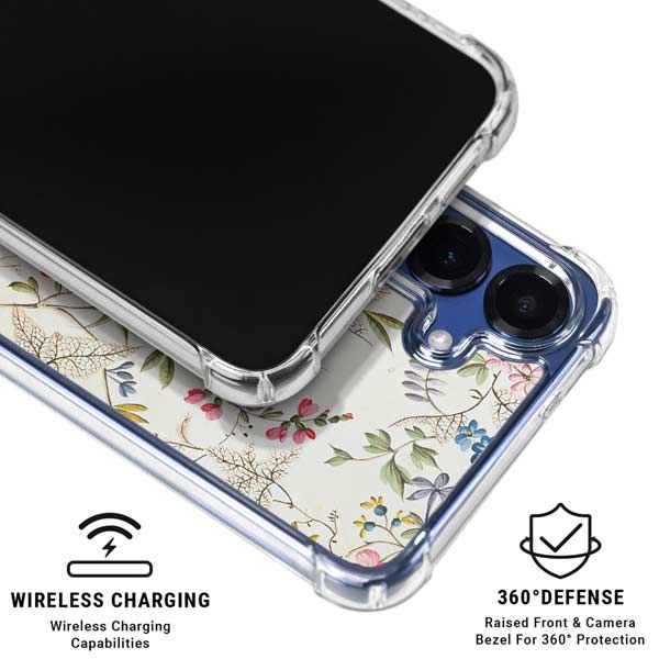 Wildflowers by William Kilburn Galaxy S25 Plus Clear Case