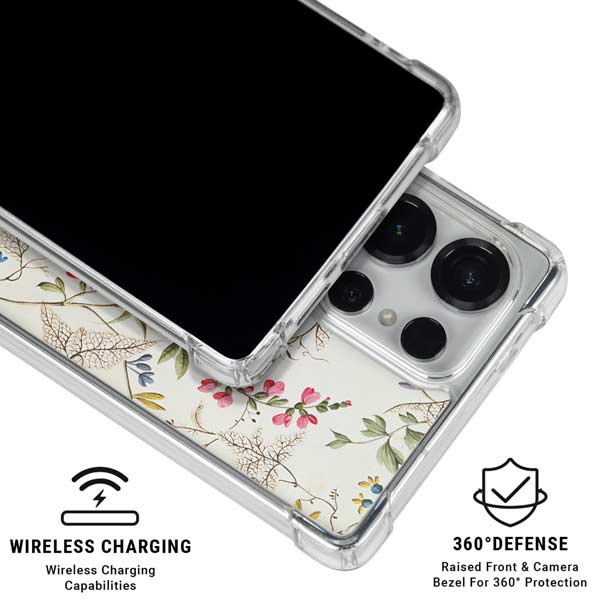 Wildflowers by William Kilburn Galaxy S25 Ultra Clear Case