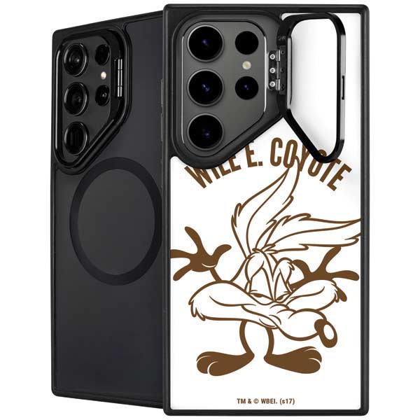 Looney Tunes Wile E Coyote Big Head Galaxy S26 Ultra Kickstand Case